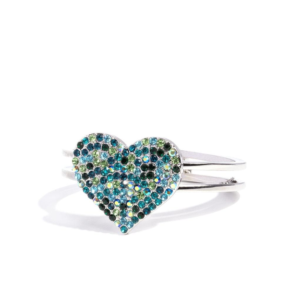 Paparazzi Silver Heart Ring with Blue and Green Gems Significant Shimmer
Fashion